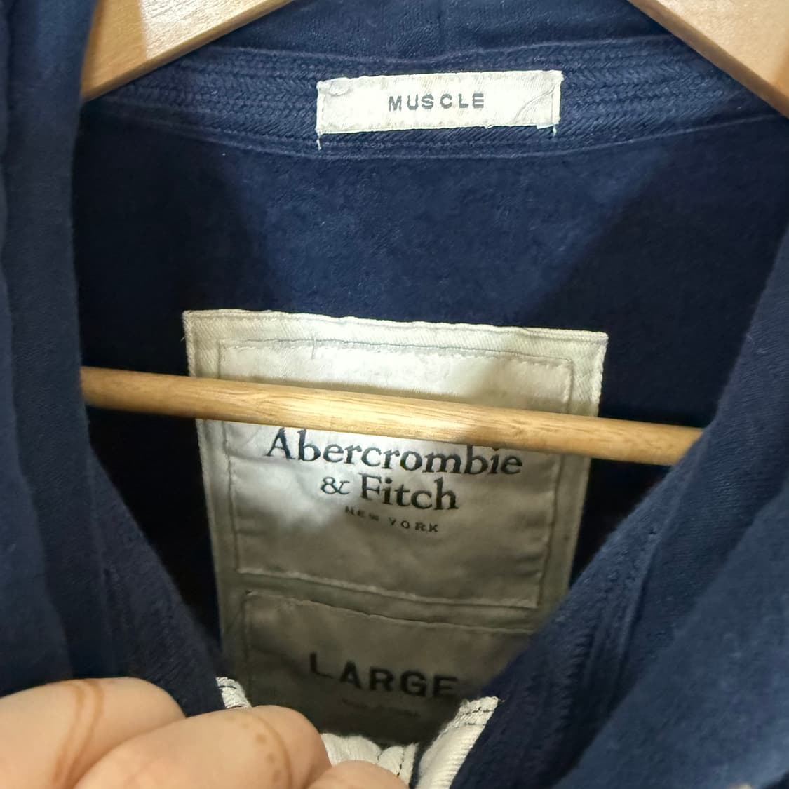 아베크롬비 후드집업L 상품이미지3