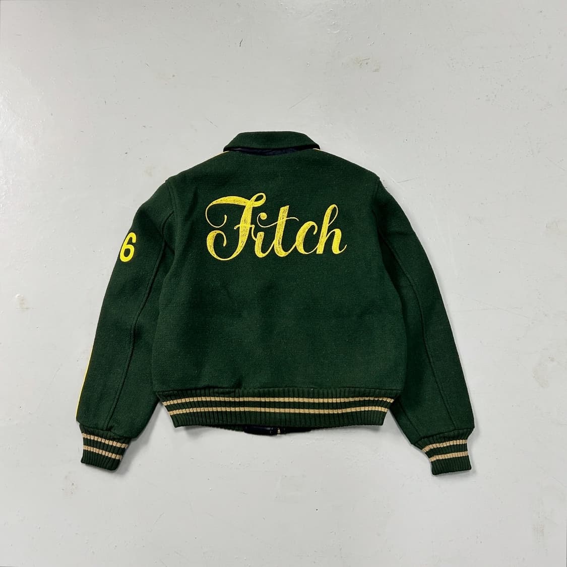 휴스턴 그린 울 리버시블 스타디움 자켓  상품이미지5