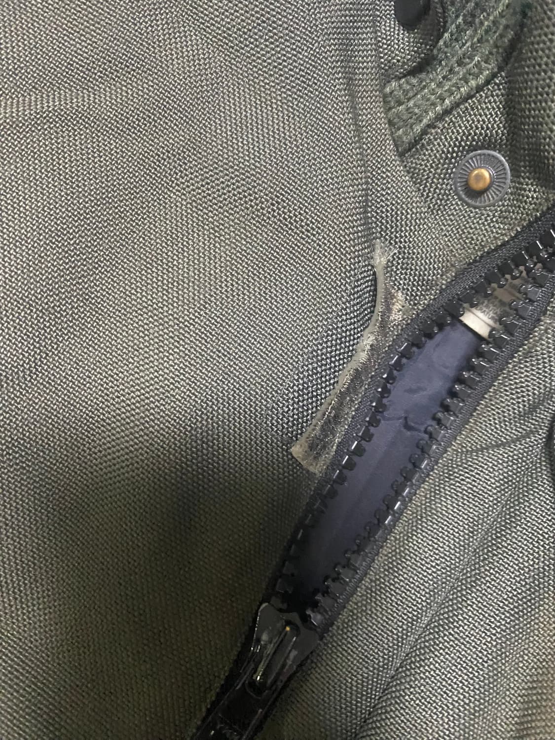 칼하트 카키 코듀라 누빔 워크 자켓 상품이미지6