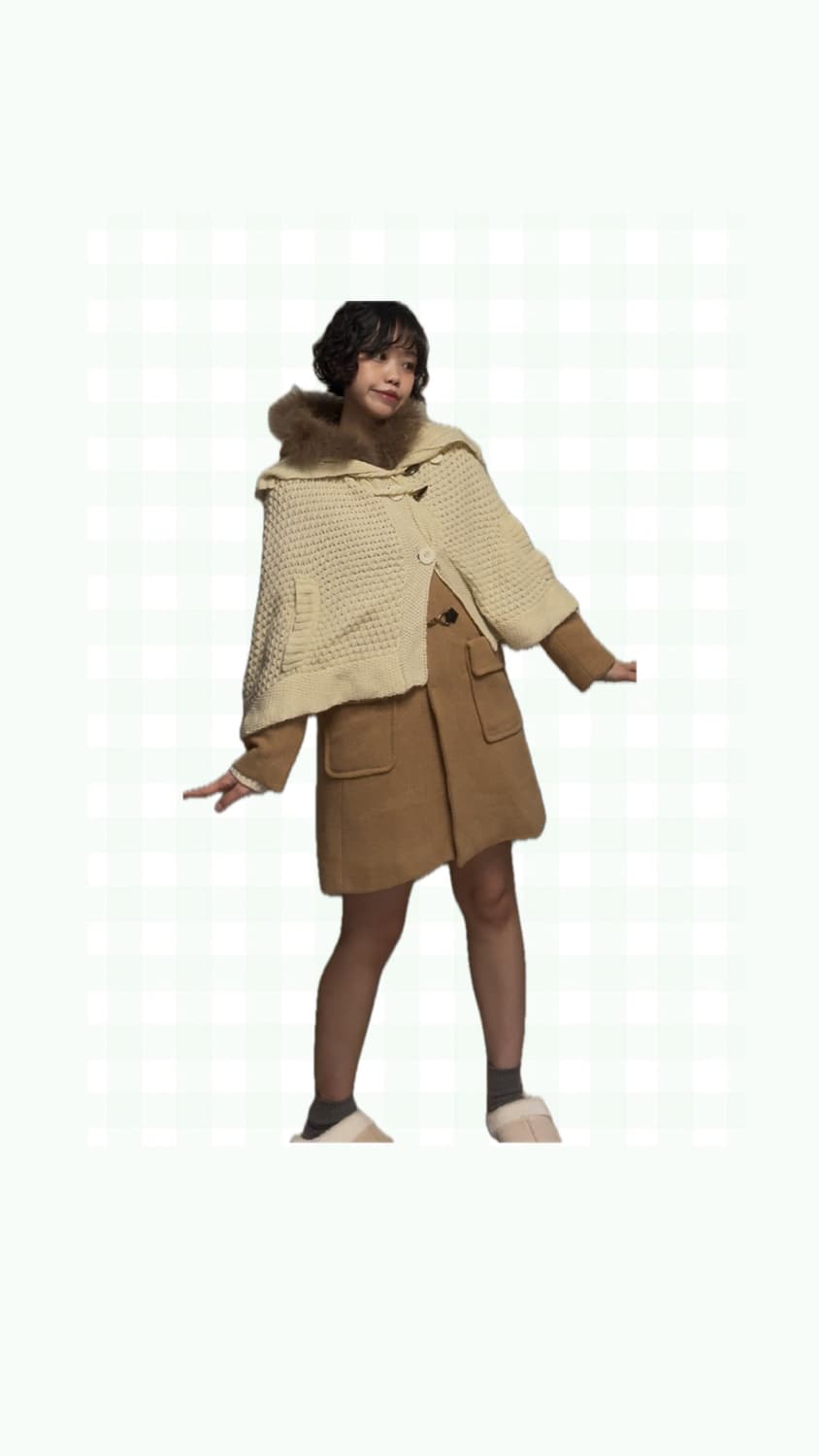 라떼맛 케이프 세트 상품이미지2