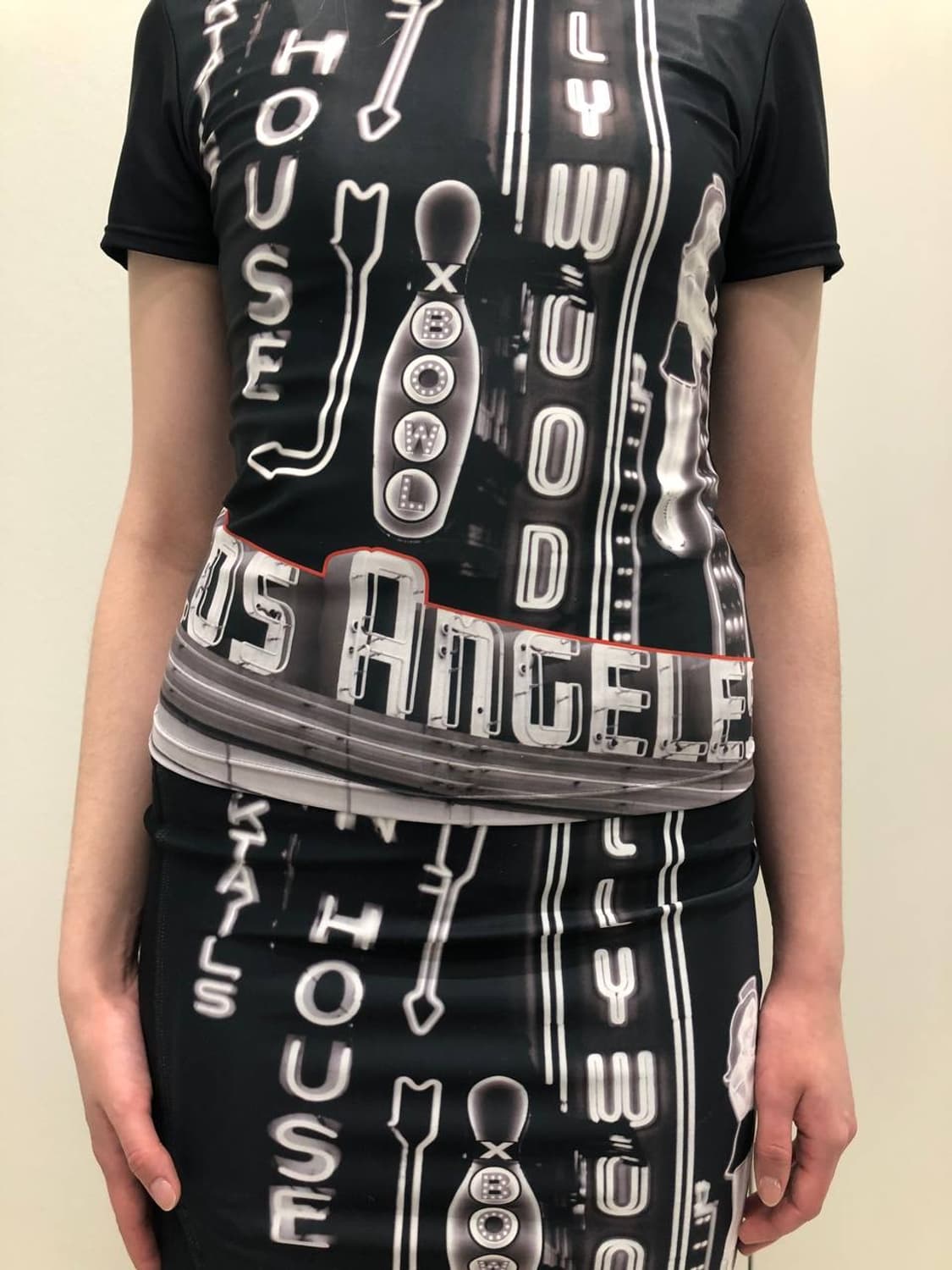 SUVA L.A 나이트 뷰 프린팅 캐쥬얼 수트 상품이미지2