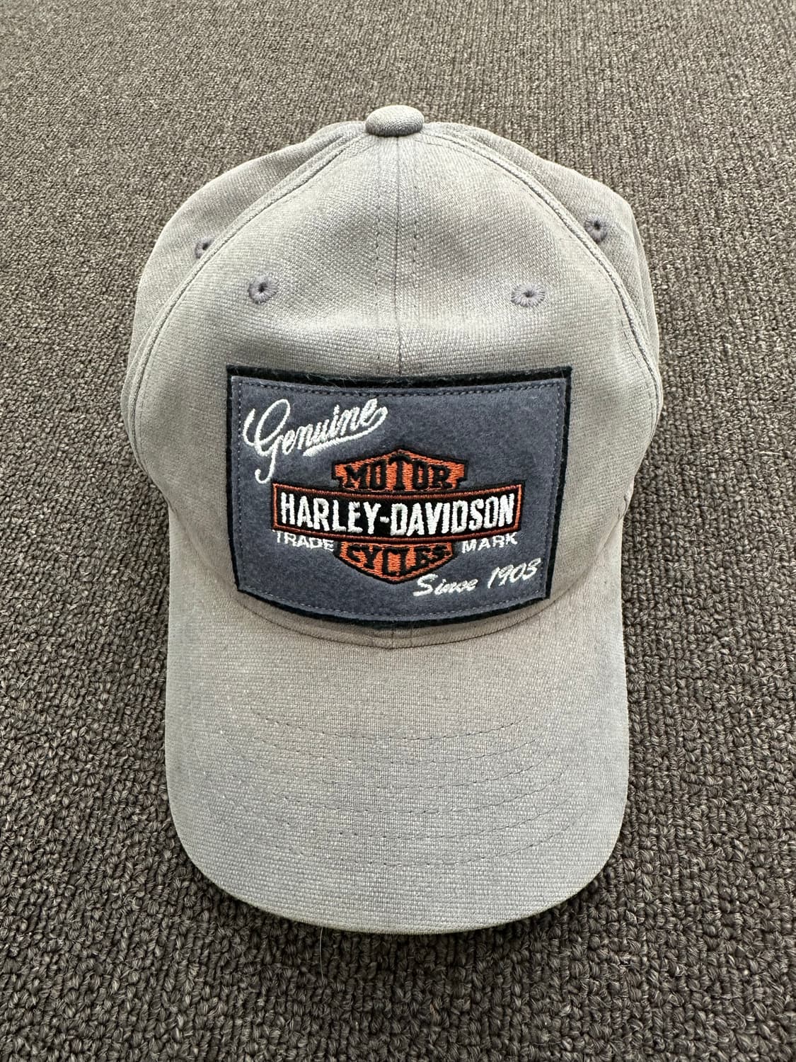 할리데이비슨 빈티지 자수 볼캡 상품이미지2