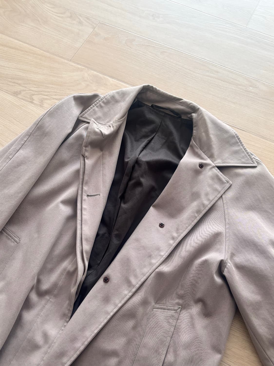 르메르 개버딘 트렌치 코트 36 상품이미지7