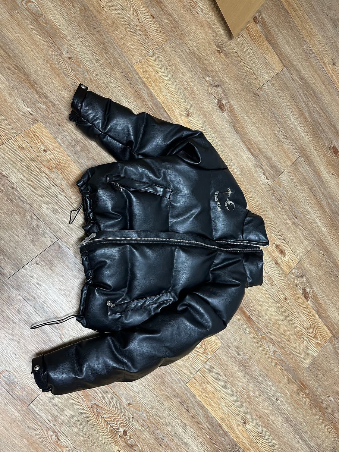 떠그클럽 레더패딩  상품이미지1