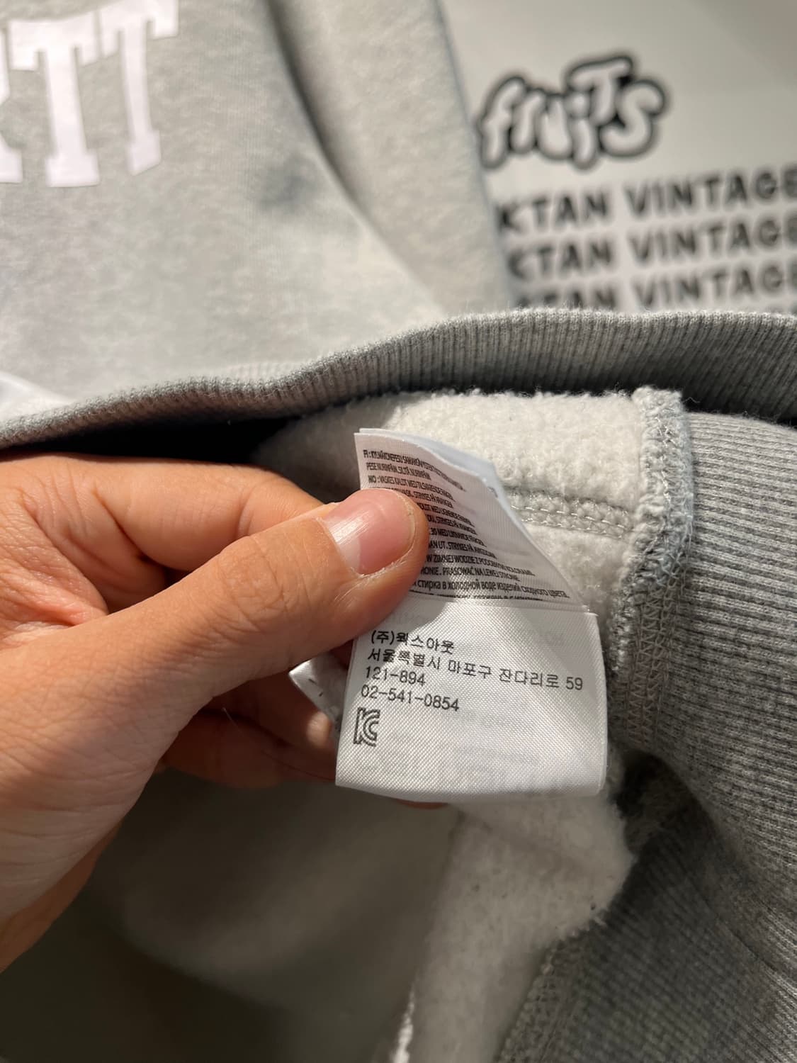 칼하트 빅로고 후드티 상품이미지6