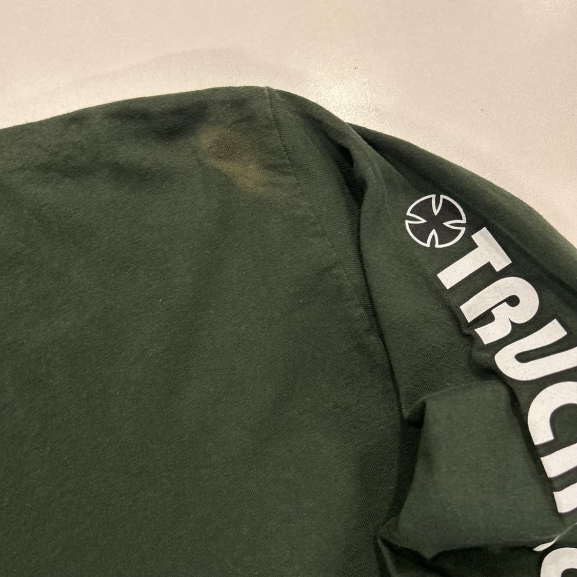 [M] 인디펜던트 Independent 긴팔 티셔츠 다크 그린 B223 상품이미지5