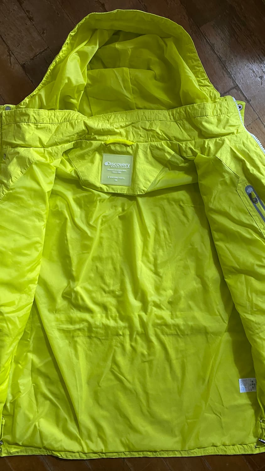 디스커버리 익스페디션 옐로우 바람막이 105 상품이미지4