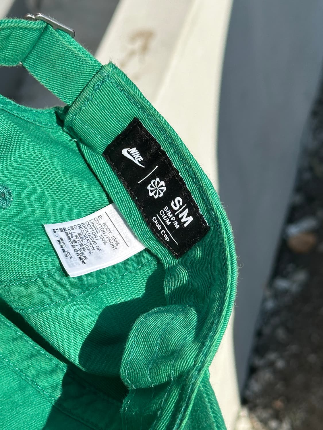 [S-M] 나이키 로고 그린 볼캡 모자 상품이미지7