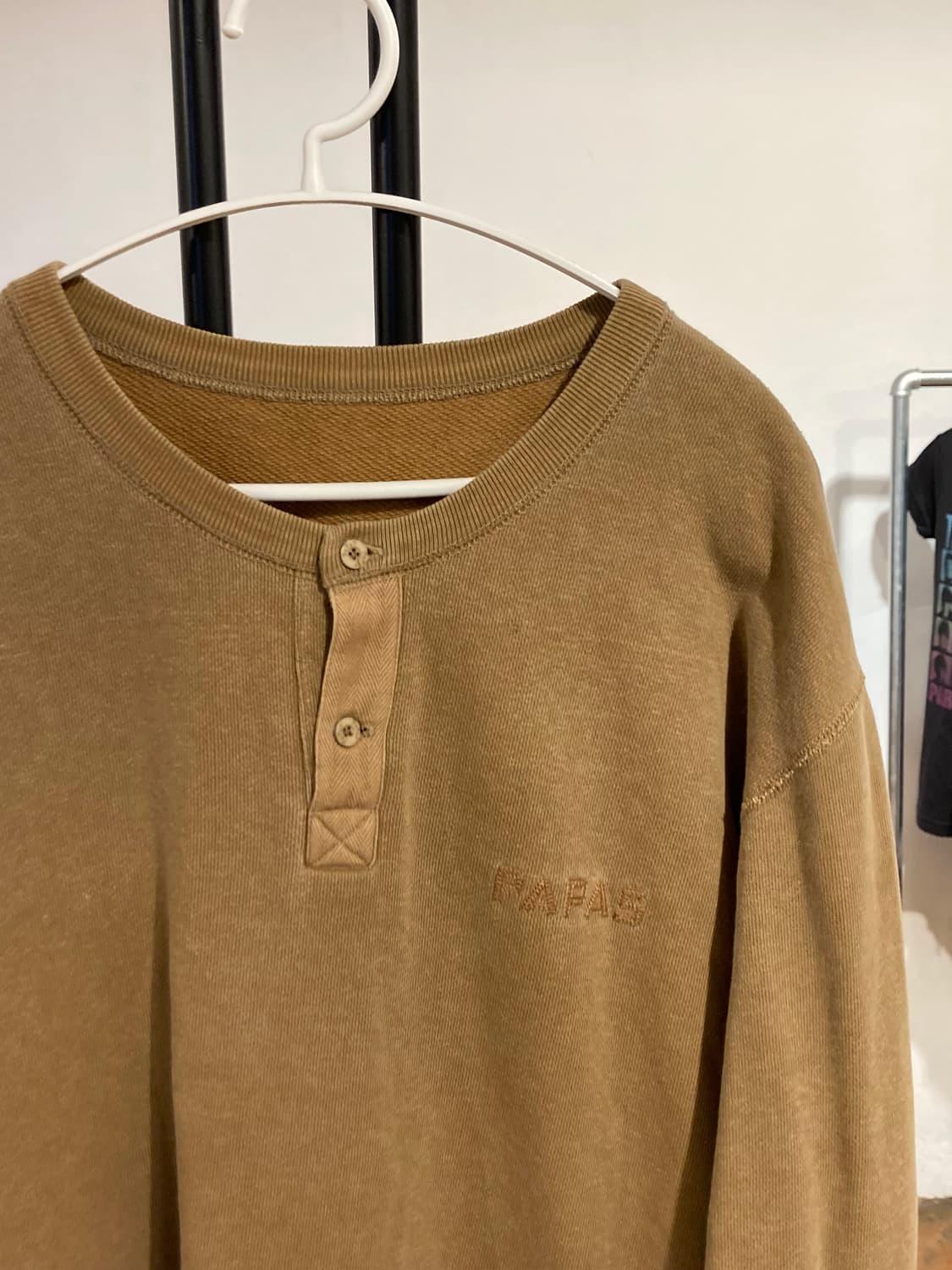 빈티지 헨리넥 코튼 스웨트셔츠 상품이미지7