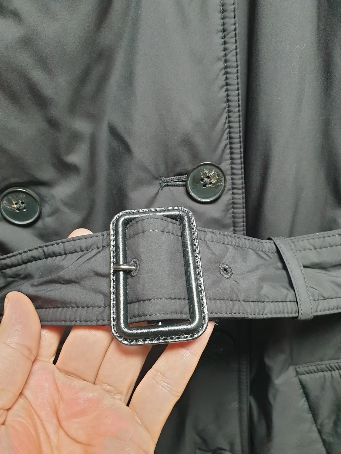 [m/66] 마시모뚜띠 패딩코트 다크브라운 상품이미지5