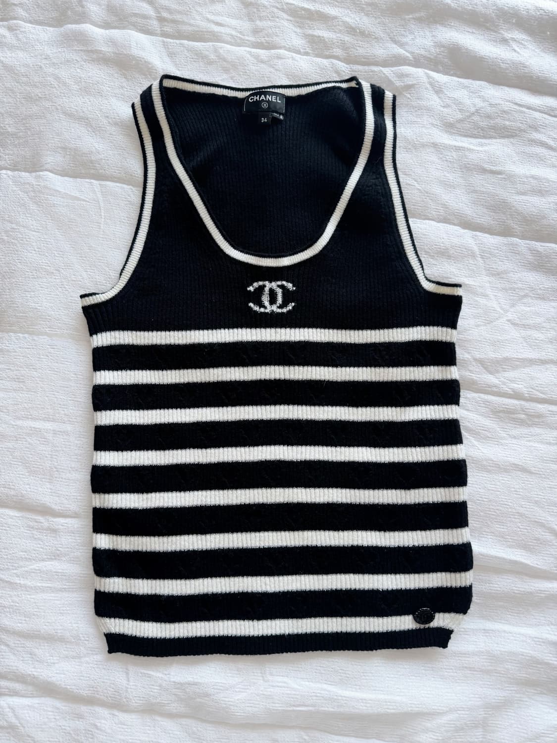 샤넬 민소매니트 상품이미지1