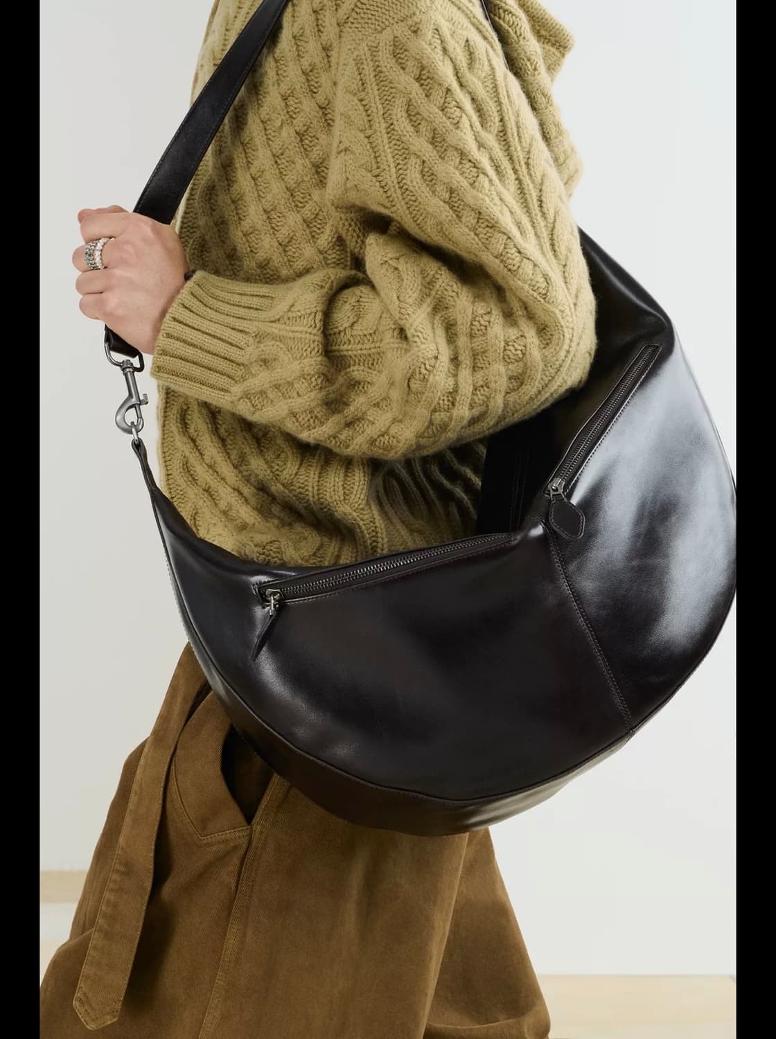 [F] 자라 SRPLS 리얼 레더 크로스백 상품이미지3