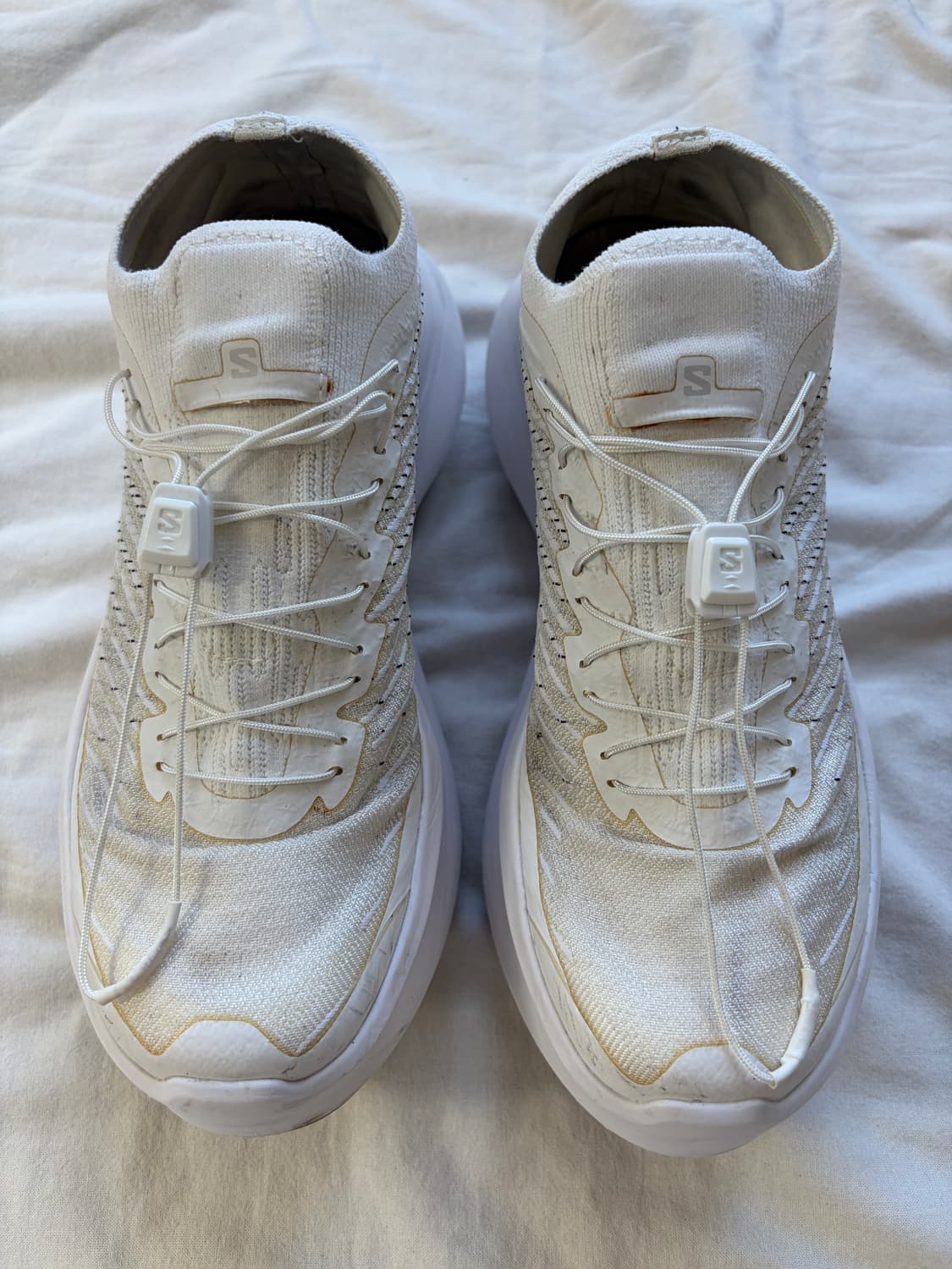 살로몬 x 꼼데가르송 옴므 펄사 플랫폼 화이트 CDG x SALOMON  상품이미지3