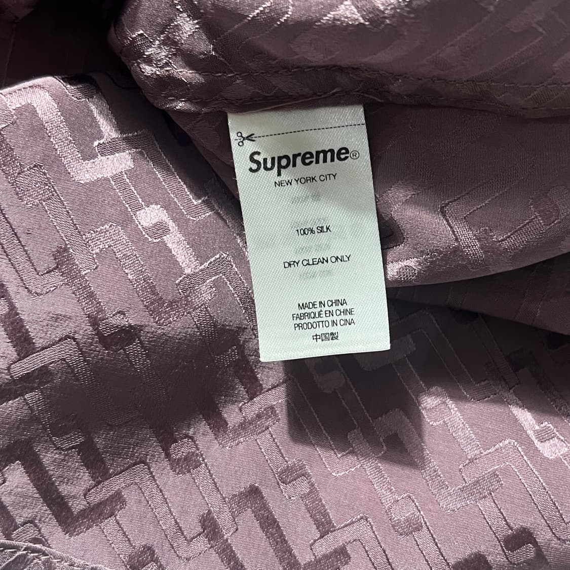 Supreme 22ss Tonal Monogram Shirt 상품이미지5