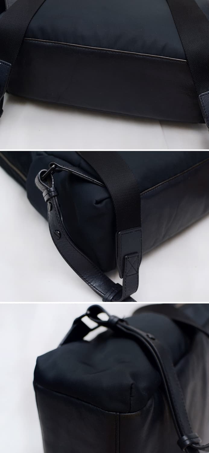 만다리나덕 네오 (NEO) 풀그레인 레더 캔버스 백팩 상품이미지9