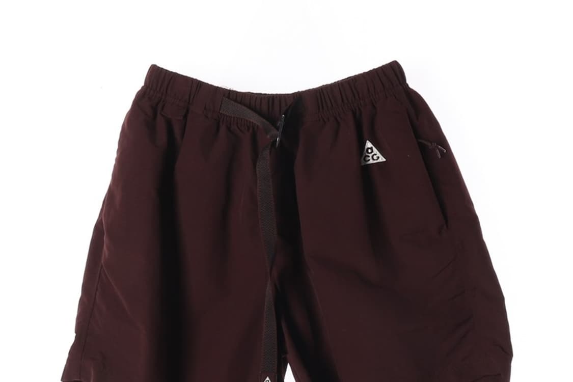 나이키 ACG 버건디 나일론 하프팬츠 M 상품이미지3