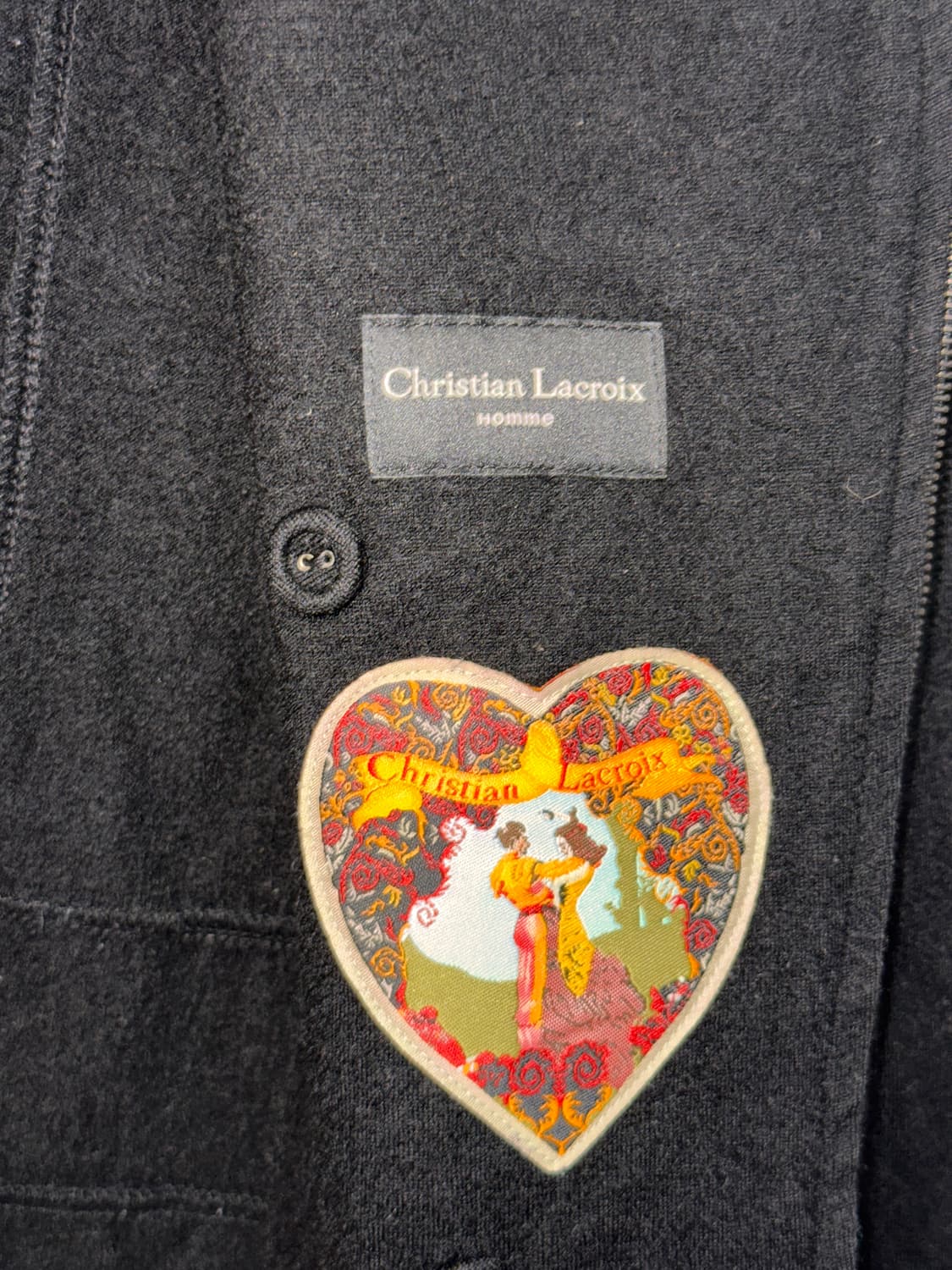 Christian Lacroix black high neck jacket 상품이미지6