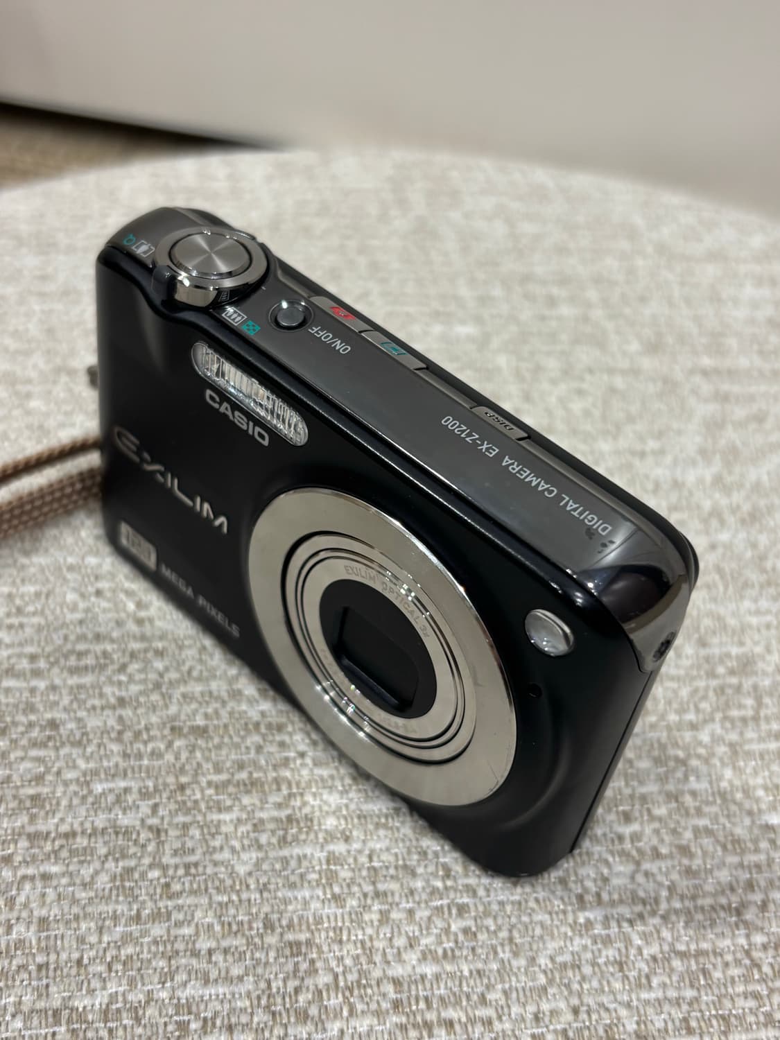 카시오 CASIO EXILIM Z1200 빈티지 카메라 디카 블랙 상품이미지2
