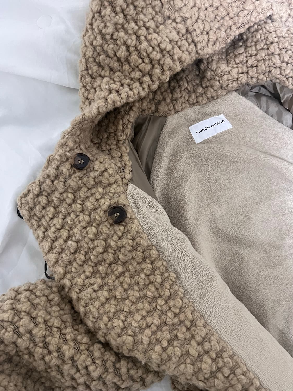 츠모리치사토 wool coat 상품이미지3