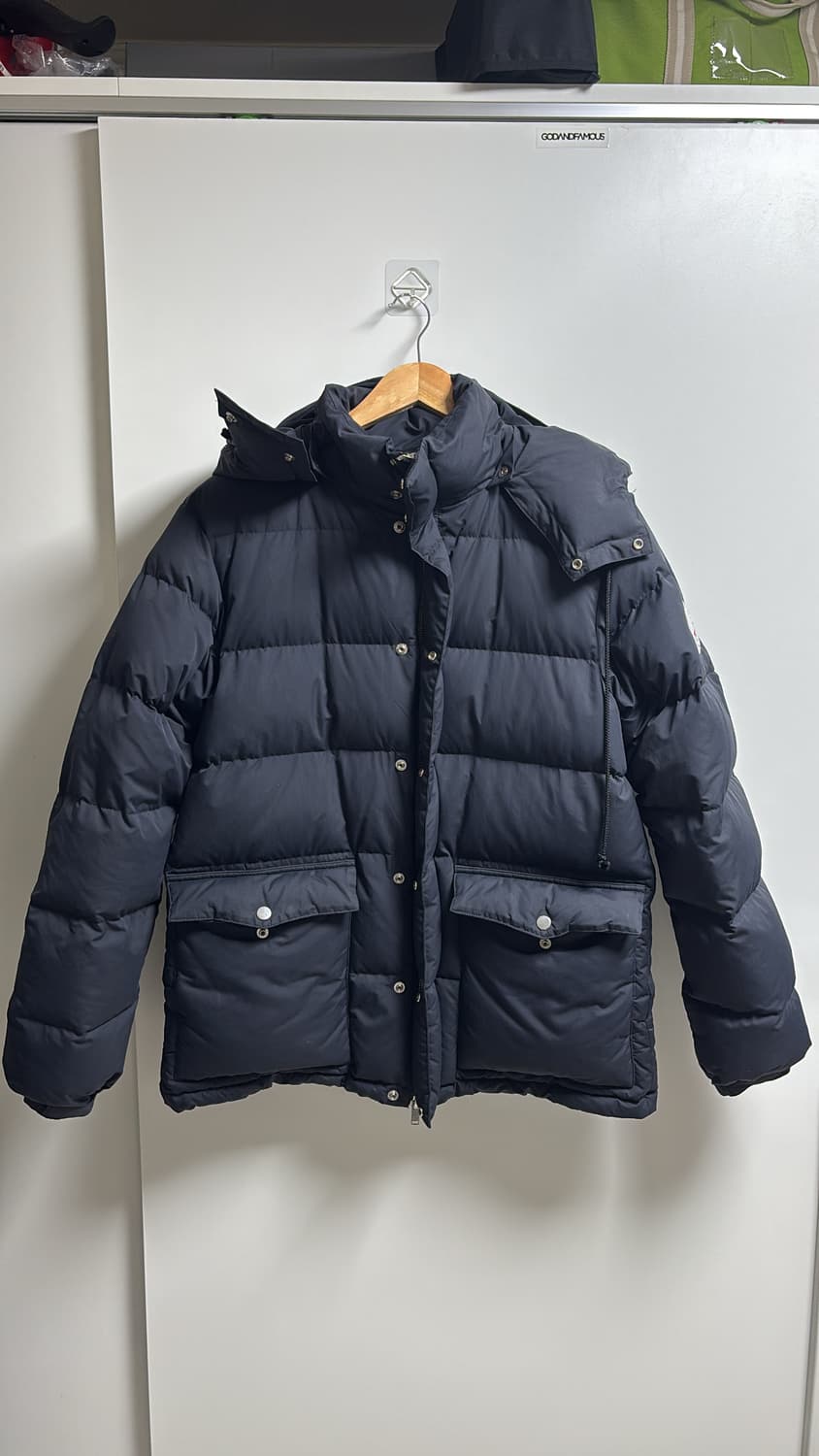 언더커버 자수 패치 패딩 상품이미지1