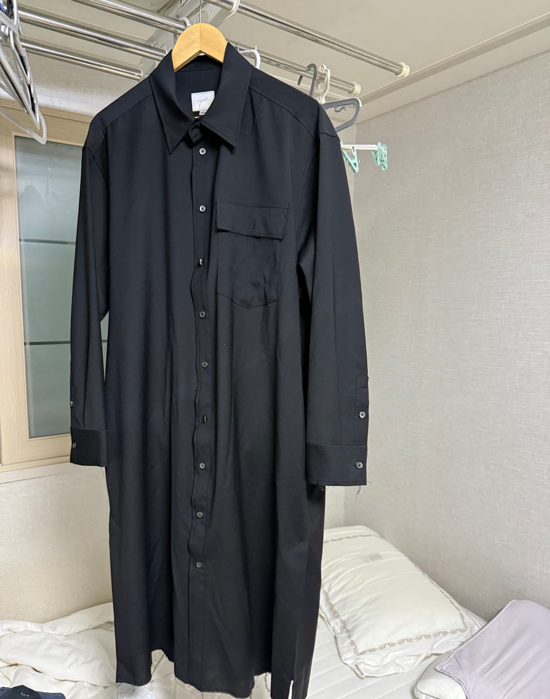 유스 롱 라인 셔츠 판매합니다 상품이미지2