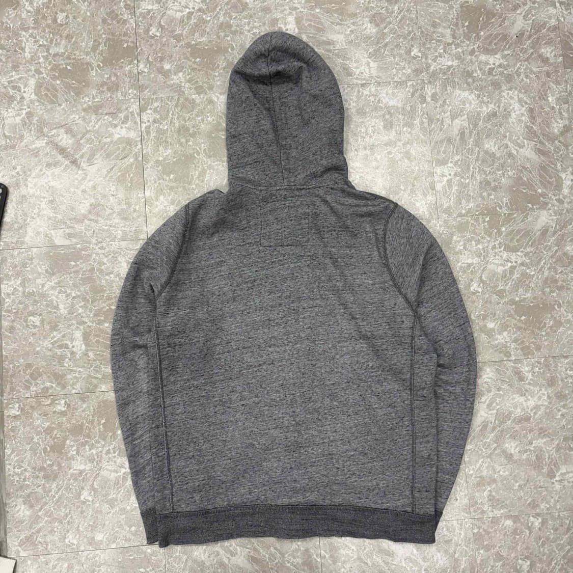 아베크롬비 y2k 올드스쿨 그레이 스웻 후드집업 희귀져지(XL) 상품이미지3
