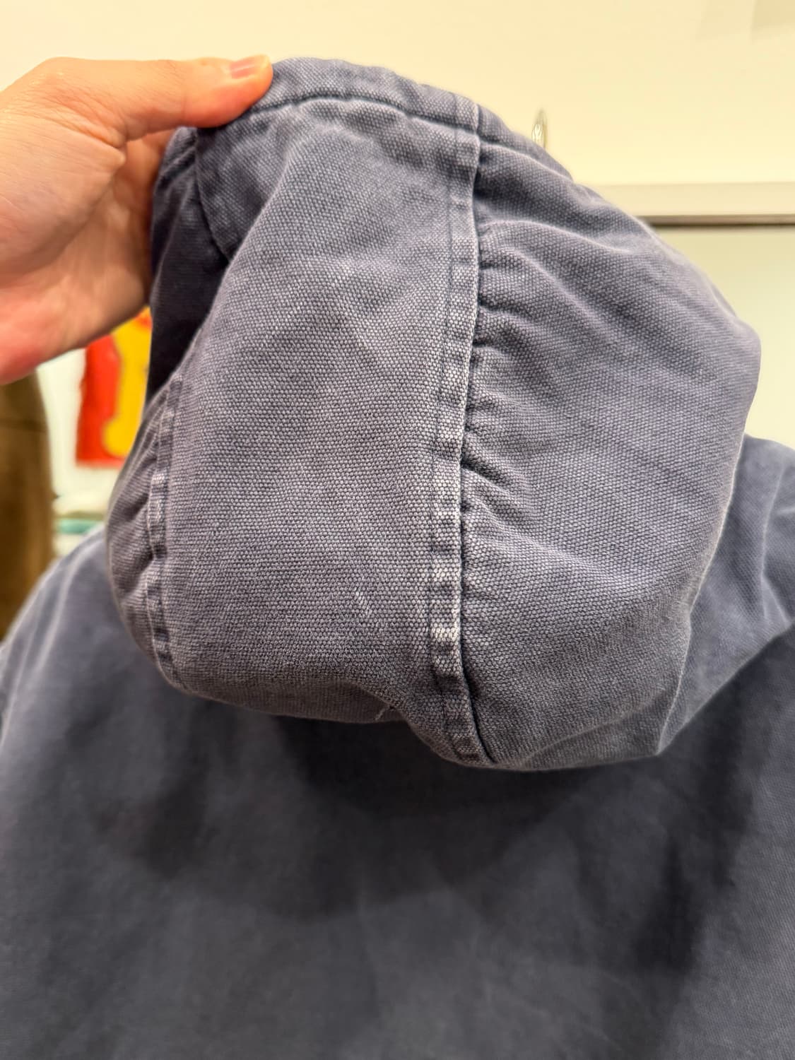 Corner Stone 빈티지 덕 액티브 페이딩 후드 워크 자켓 상품이미지6