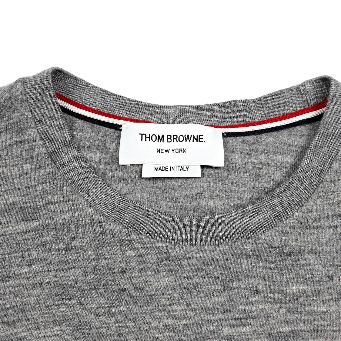 톰브라운 4바 울 반팔 티셔츠 상품이미지5
