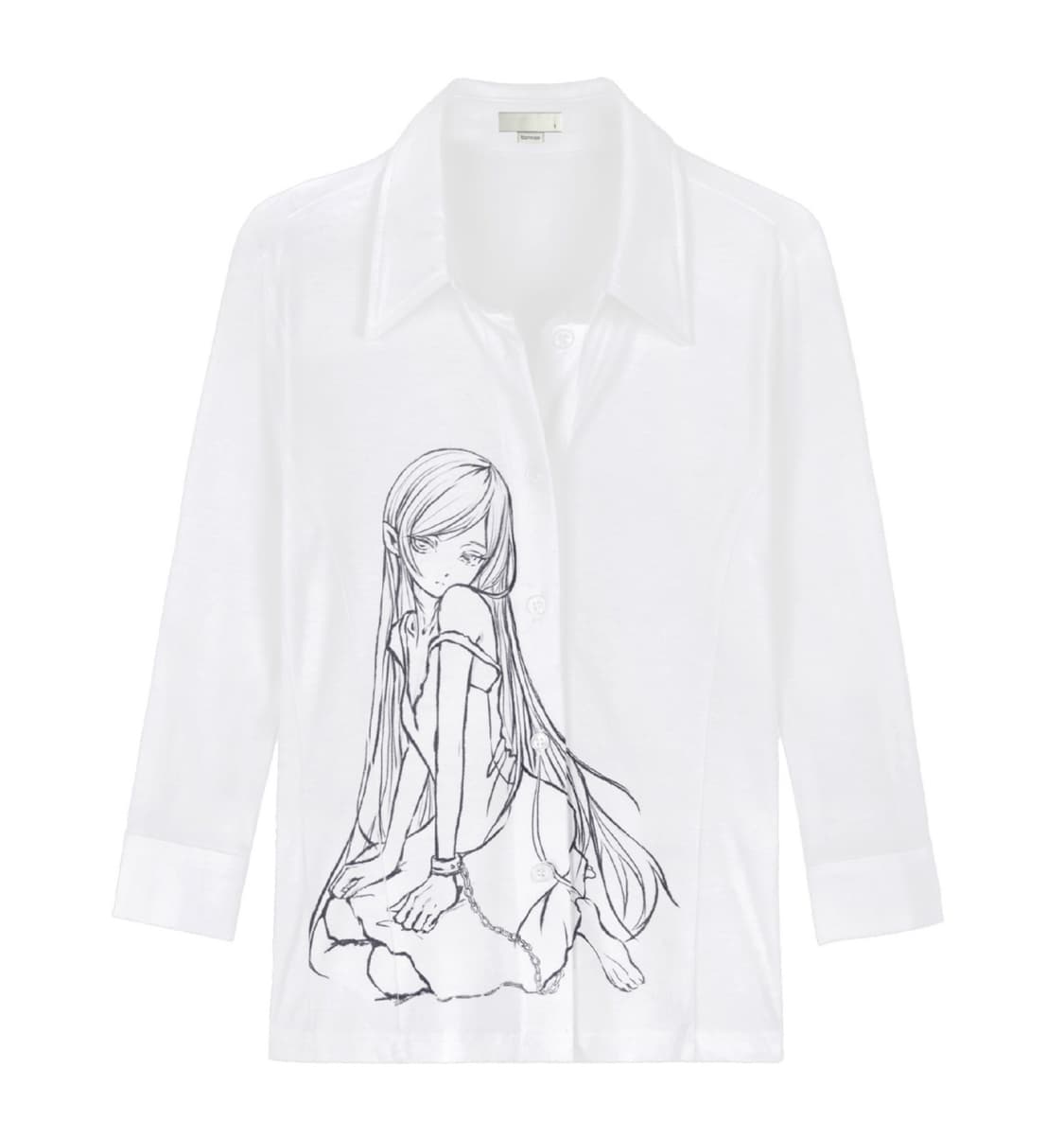 본네 Three-quarter sleeve shirt 쓰리쿼터 셔츠 상품이미지1