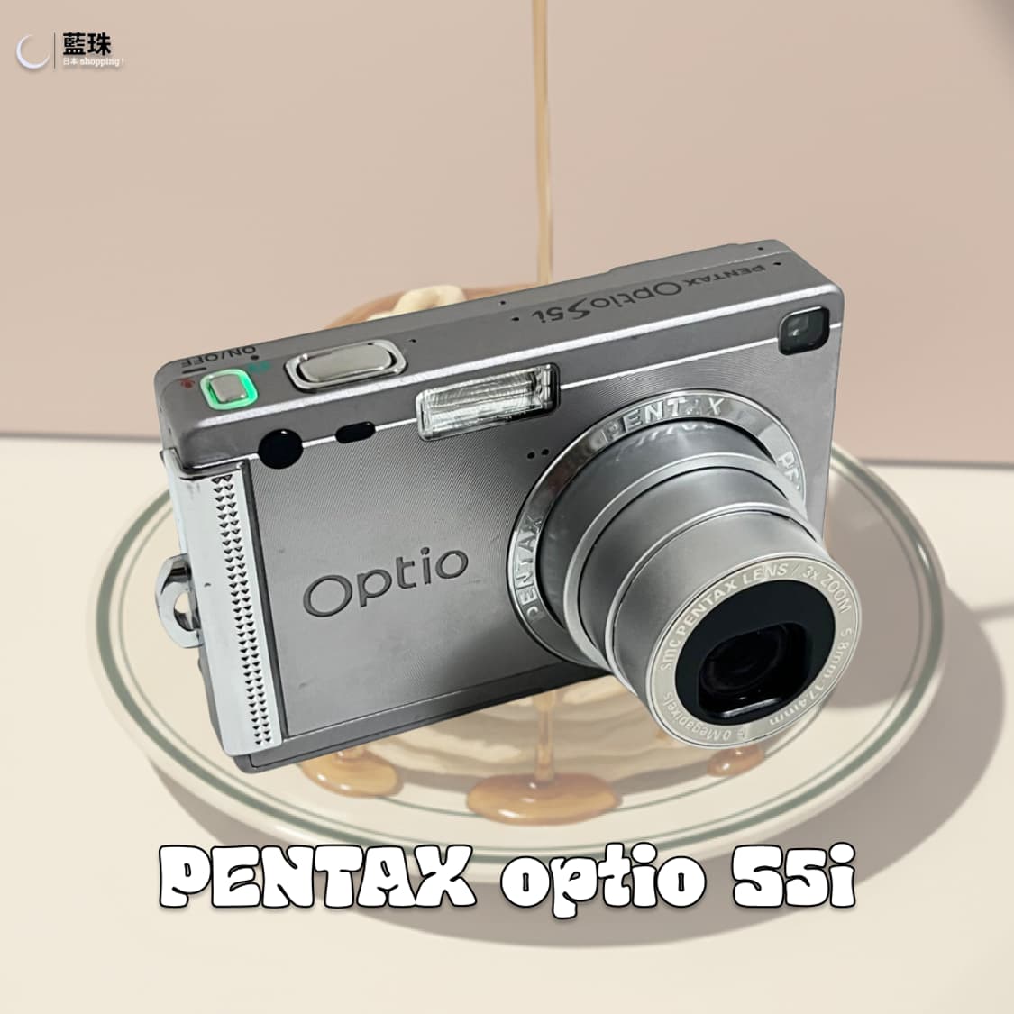 펜탁스 옵티오 S5i 빈티지 레트로 디카 실버  상품이미지2