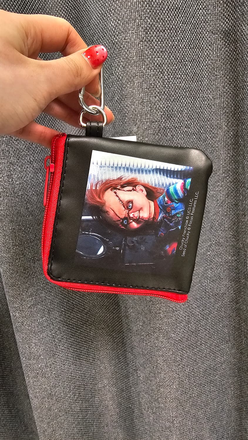 일본 처키 앤 티파니 파우치 키링 상품이미지2