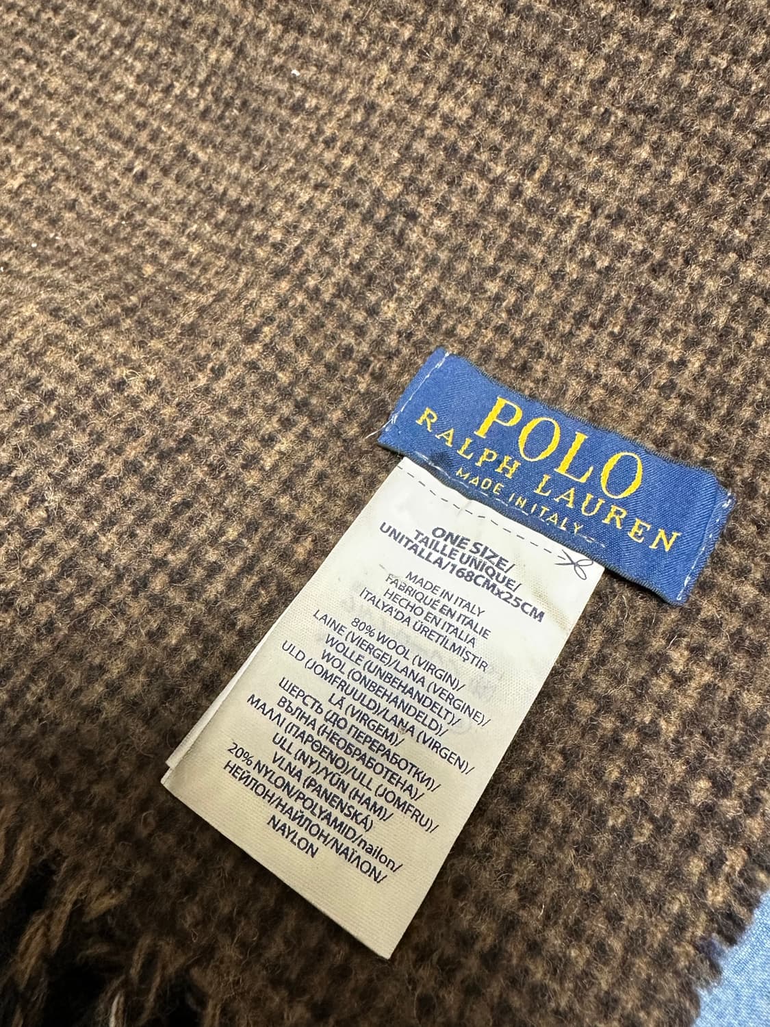 폴로 랄프 로렌 빈티지 머플러 상품이미지4