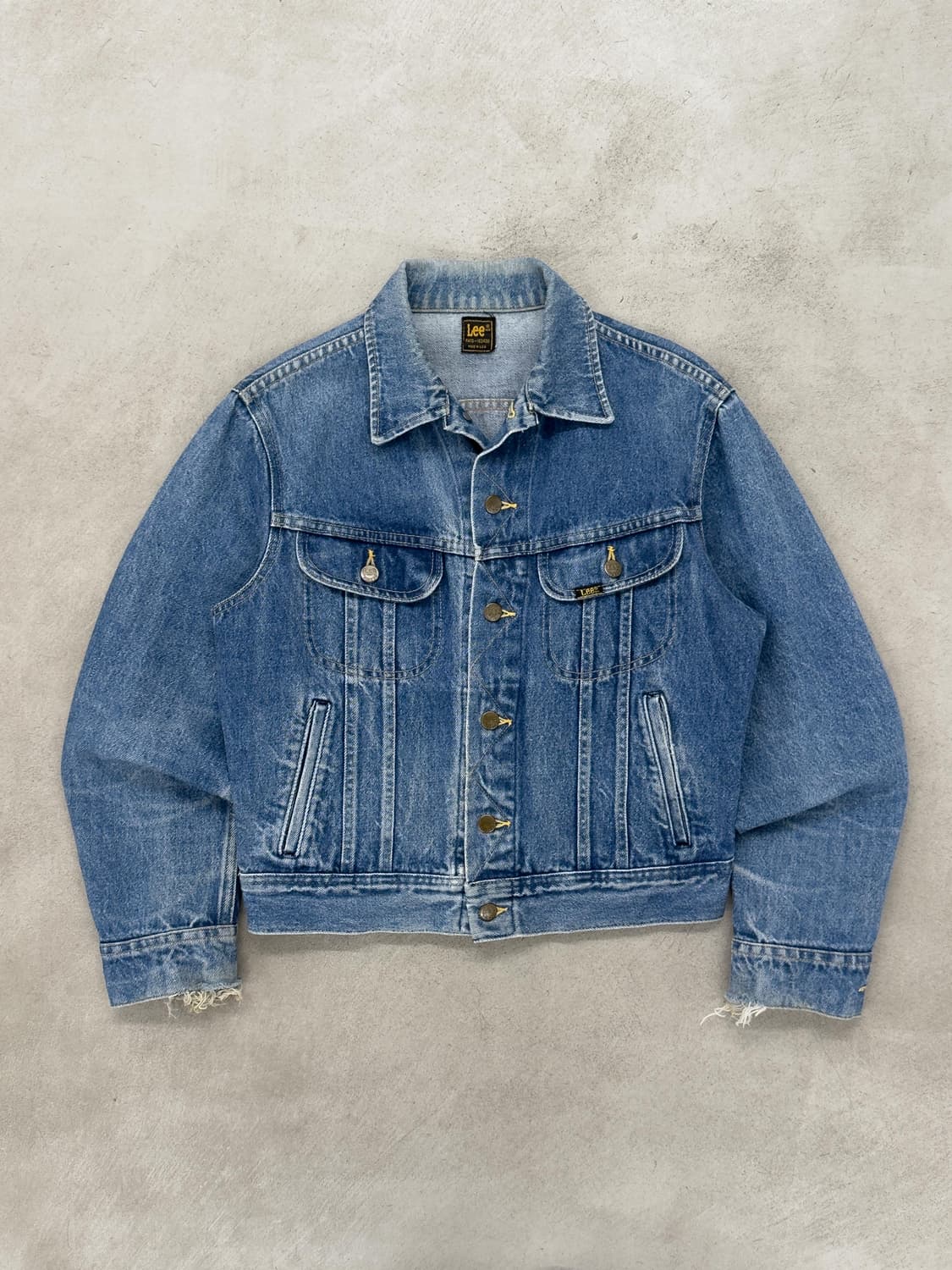 70s USA Lee 220 라이더스 데님 트러커 자켓 상품이미지1
