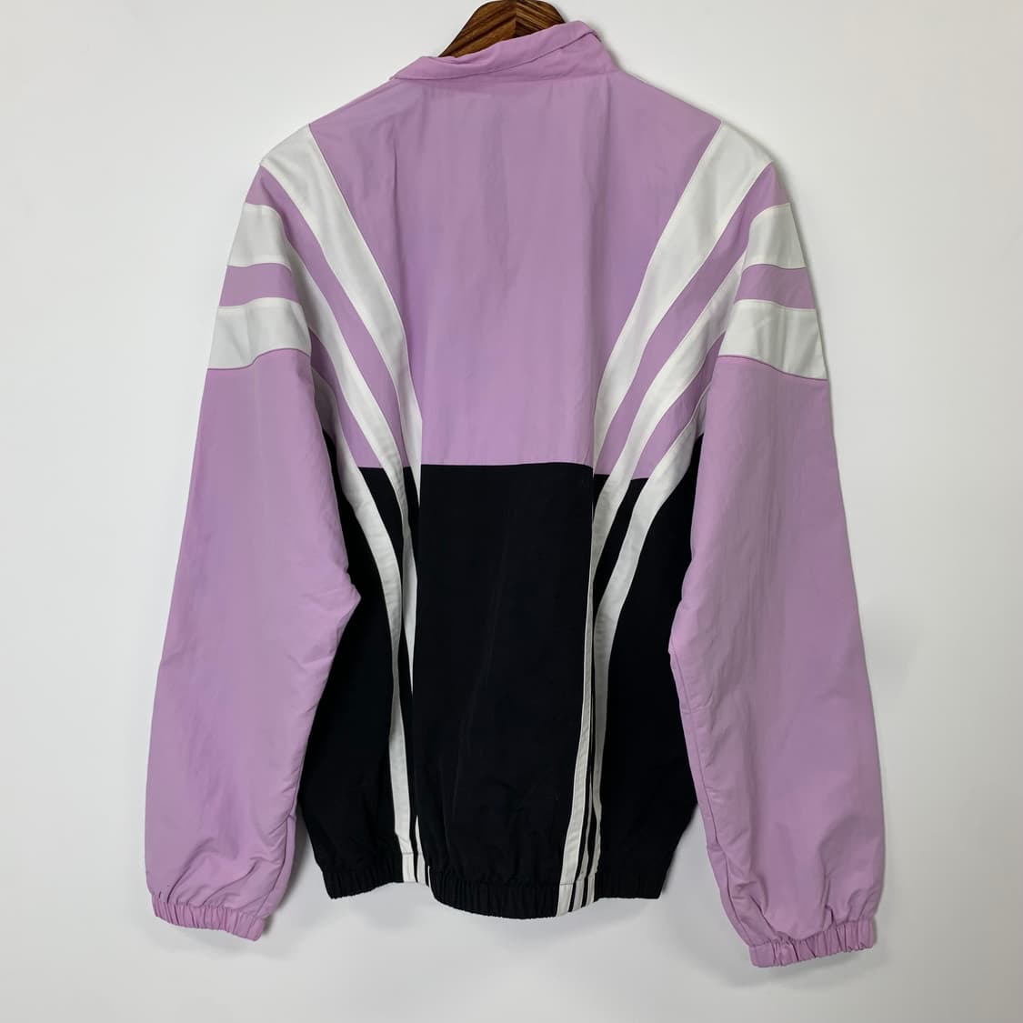 아디다스 발란타 라벤더 블랙 배색 트랙탑 바람막이 상품이미지4