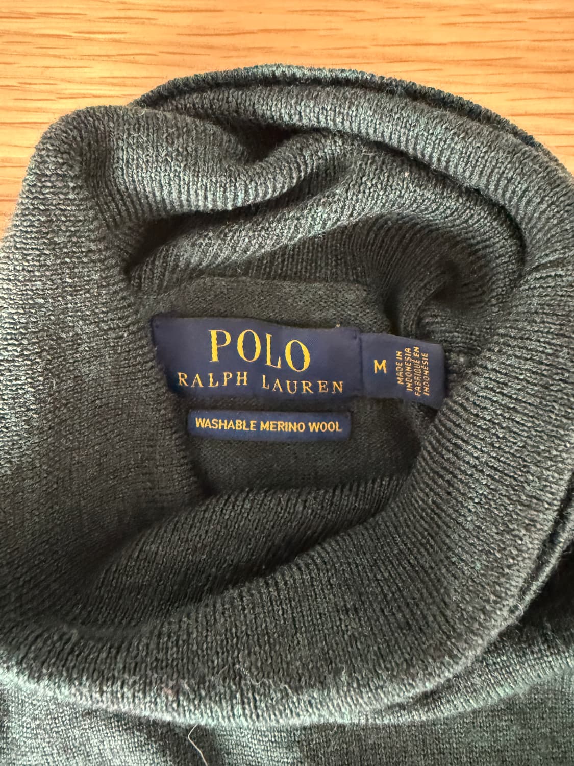폴로랄프로렌(Polo Ralph Lauren) 메리노울 토틀넥 상품이미지6