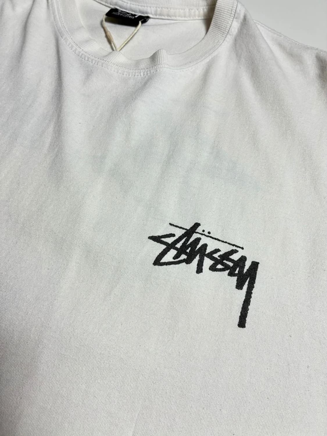 스투시 STUSSY 퍼지 다이스 코튼 반팔 티셔츠 R1395 상품이미지5