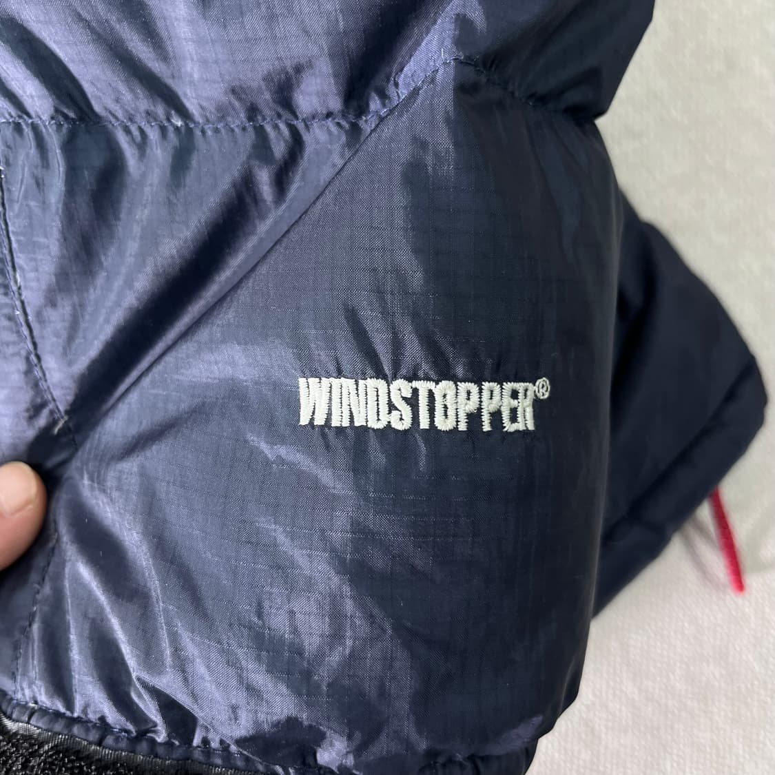 100 노스페이스 드롭 700 윈드스토퍼 패딩  상품이미지6