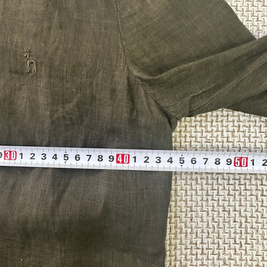 85 헤지스 린넨 긴팔 셔츠 0415D 상품이미지5