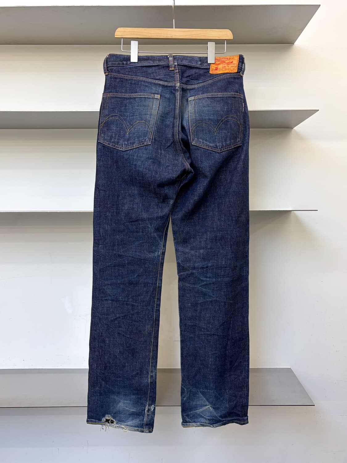 스튜디오 다치산 SD-201 셀비지 데님 팬츠 상품이미지7