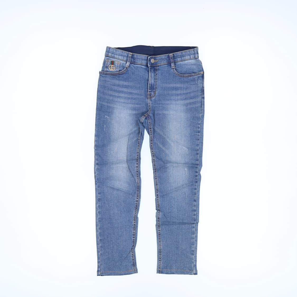 L 고급 여성 히든밴딩 데님팬츠 0121H2 상품이미지1