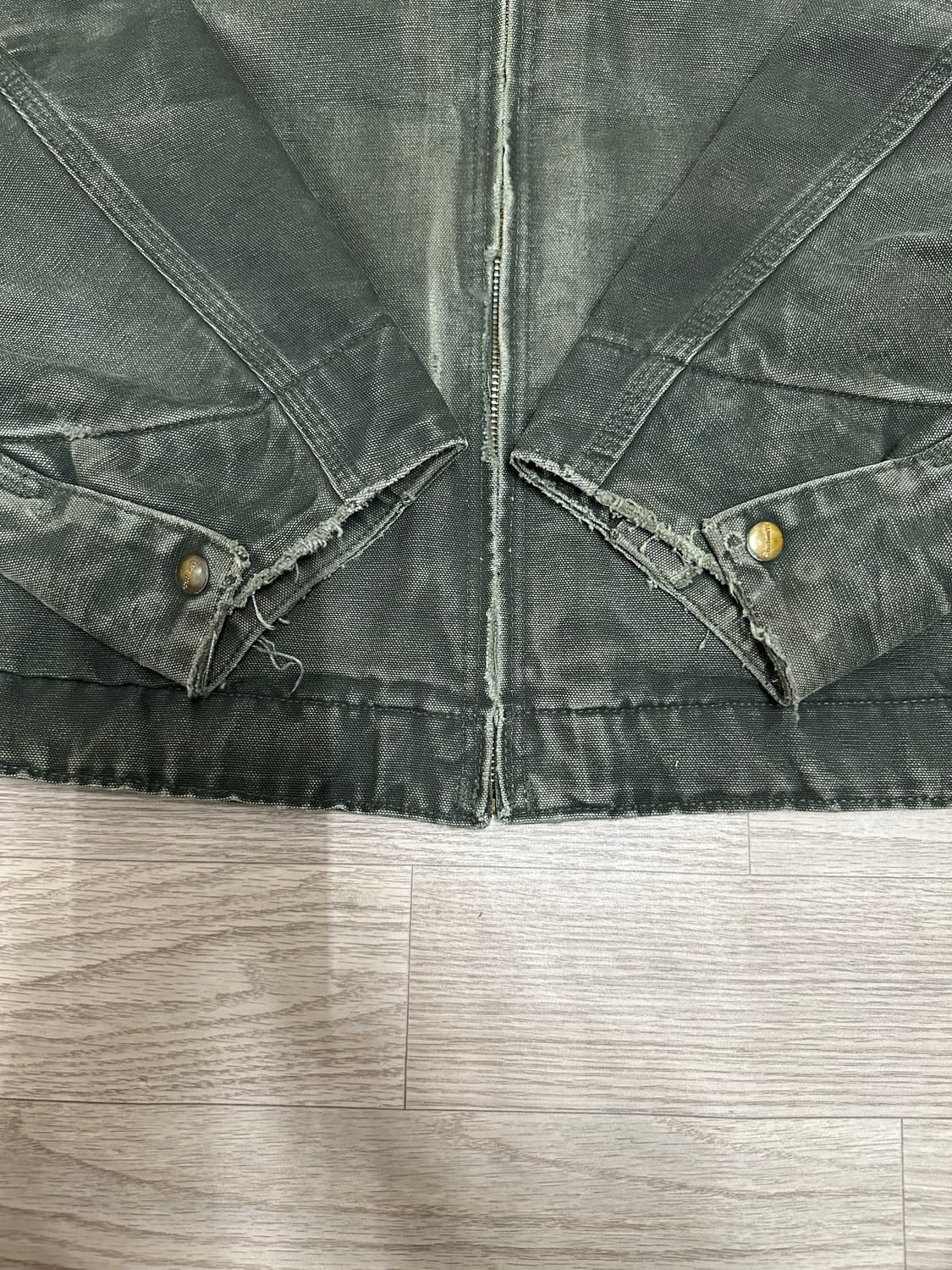 빈티지 칼하트 J97 모스그린 디트로이트 자켓 상품이미지2