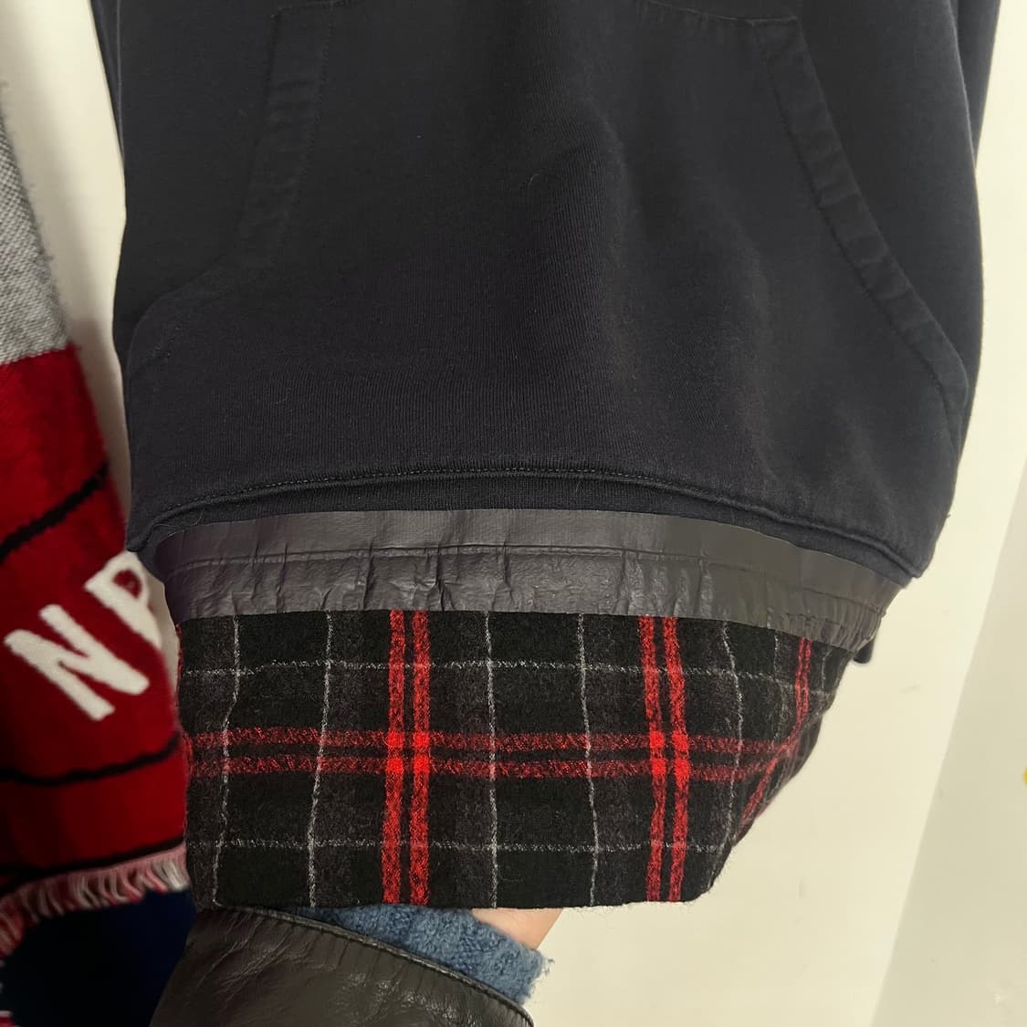 마르니 테잎 체크 후드티 상품이미지5