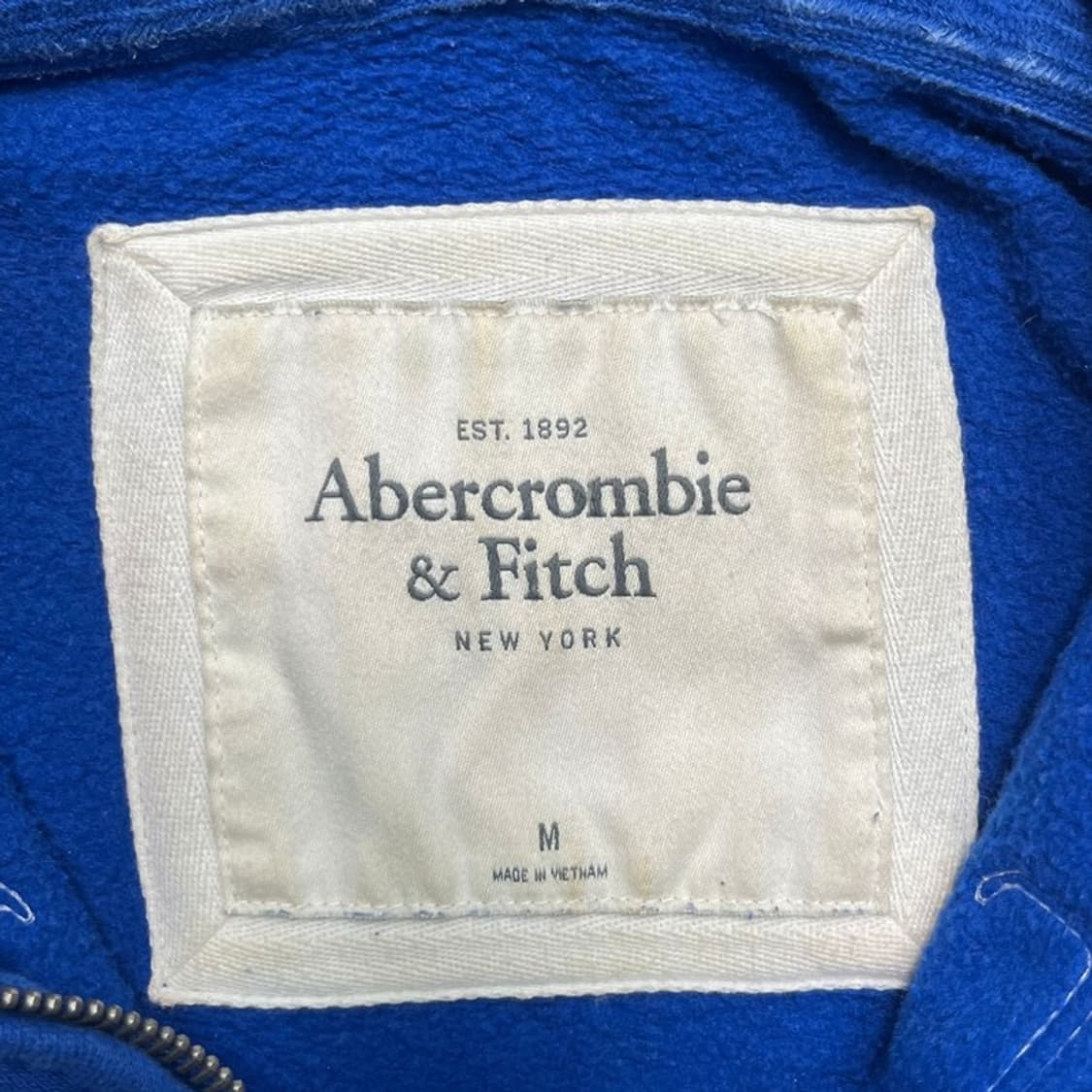ABERCROMBIE & FITCH 프린팅 후드집업 M 상품이미지4