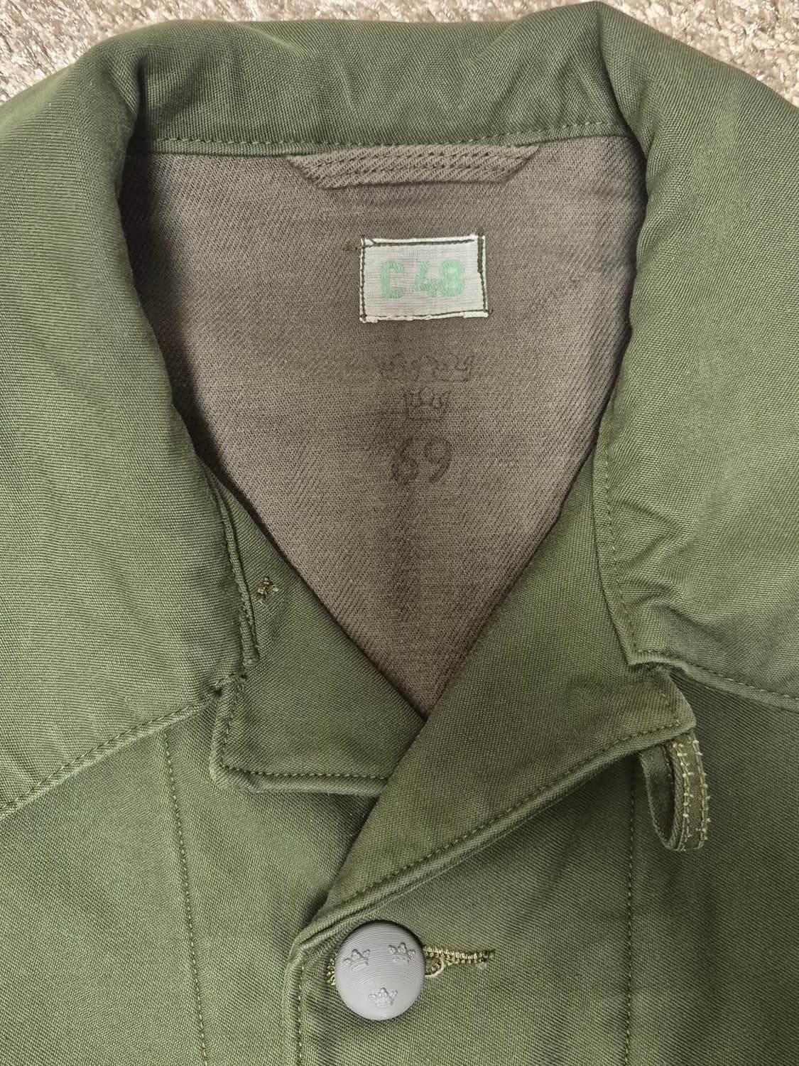 스웨덴군 m-59 필드 자켓 상품이미지3