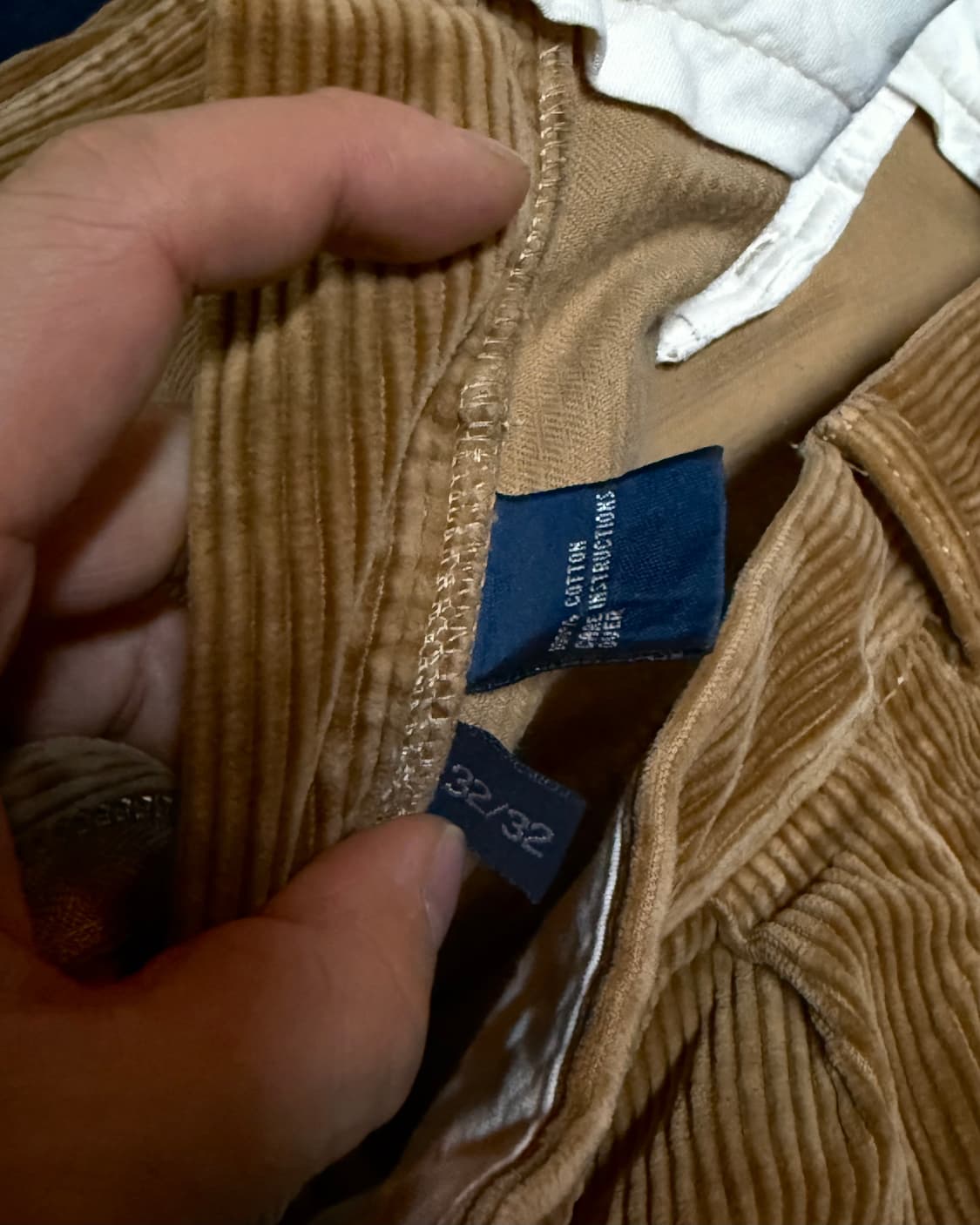 90‘s 폴로 랄프로렌 투턱 코듀로이 앤드류 팬츠 32 상품이미지5