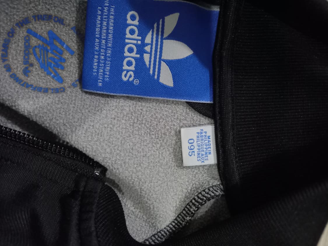 아디다스 검빨 블랙 트랙탑 저지 져지집업 95/M 상품이미지3
