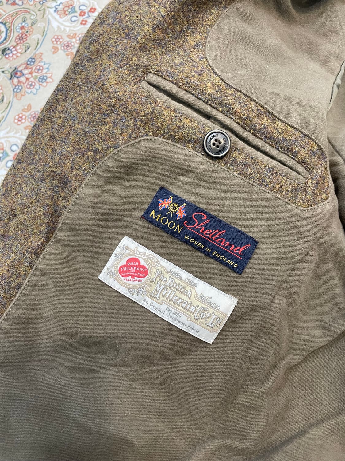 CP컴퍼니 14FW MOON셔틀랜드 울 헌팅 자켓 상품이미지6