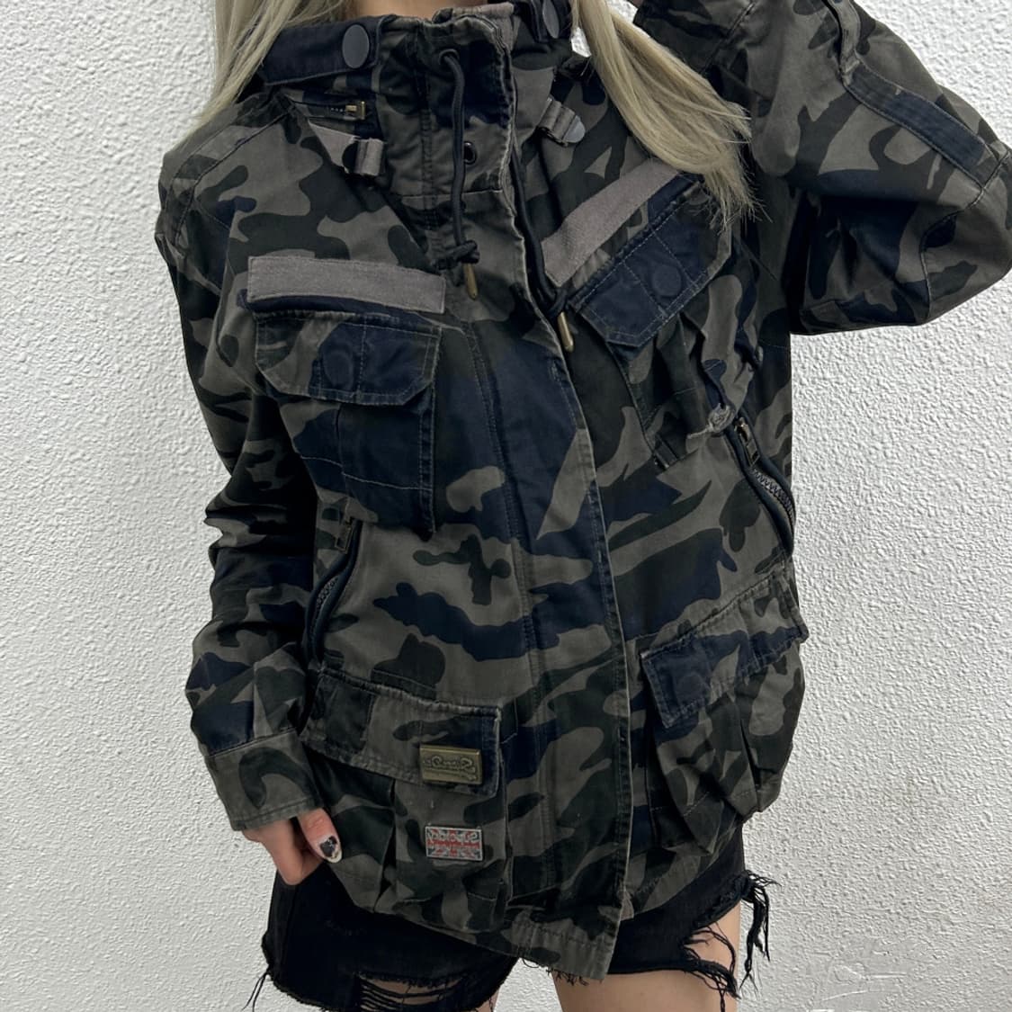 SUPER DRY JAPAN 카모플라주 유틸리티 필드자켓 상품이미지2