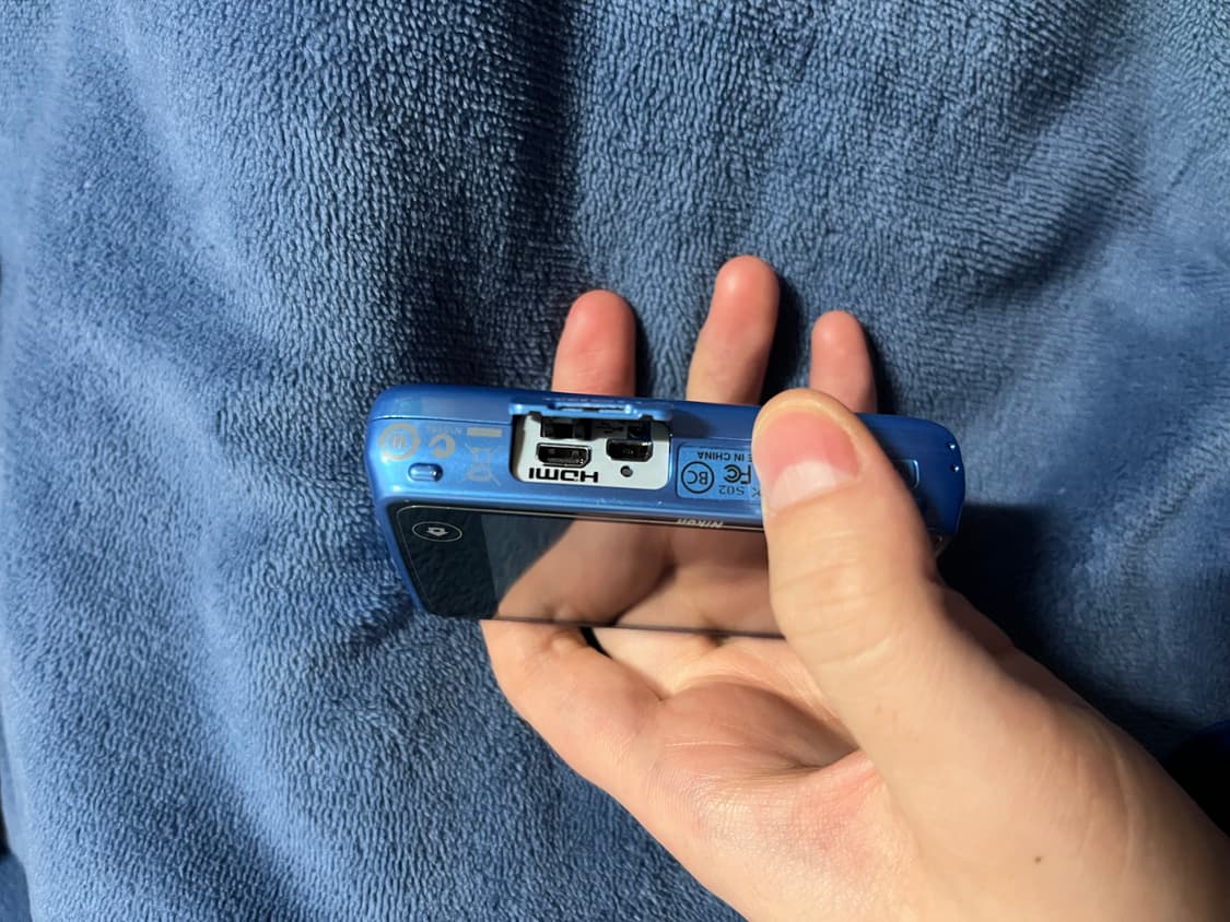 니콘 쿨픽스so2 (희귀) 블루디카 + 가죽케이스+USB 묶어서 팜 상품이미지5