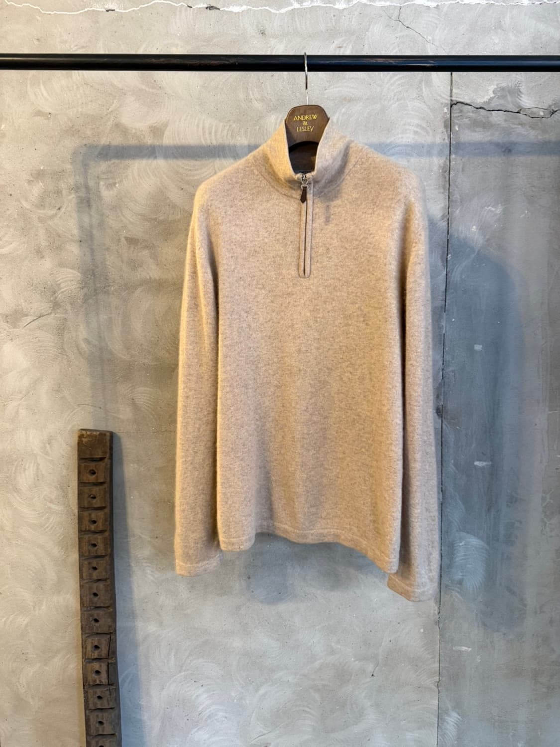 IMPERMEABLE 짚업 니트 100 상품이미지4